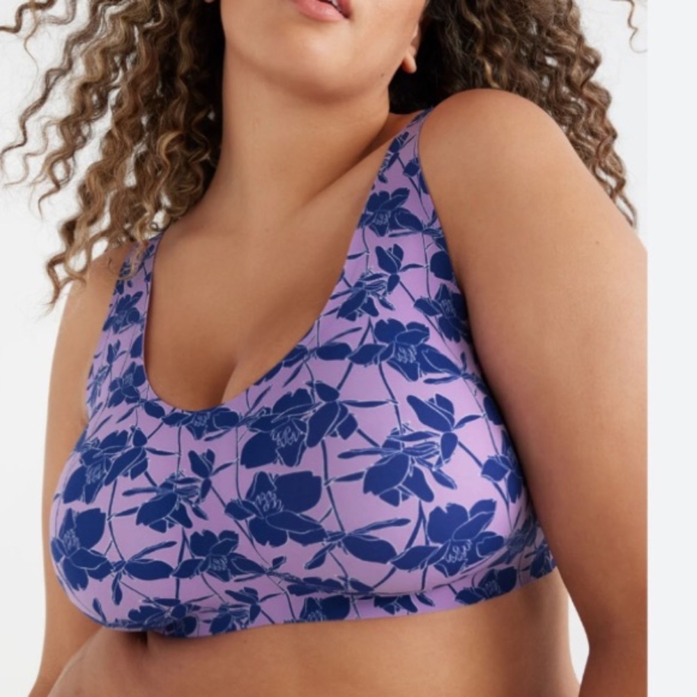 Knix Luxelift Pullover Bra Sz S in Violet Magnolia
